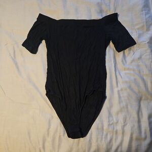 Ambiance Black Bodysuit